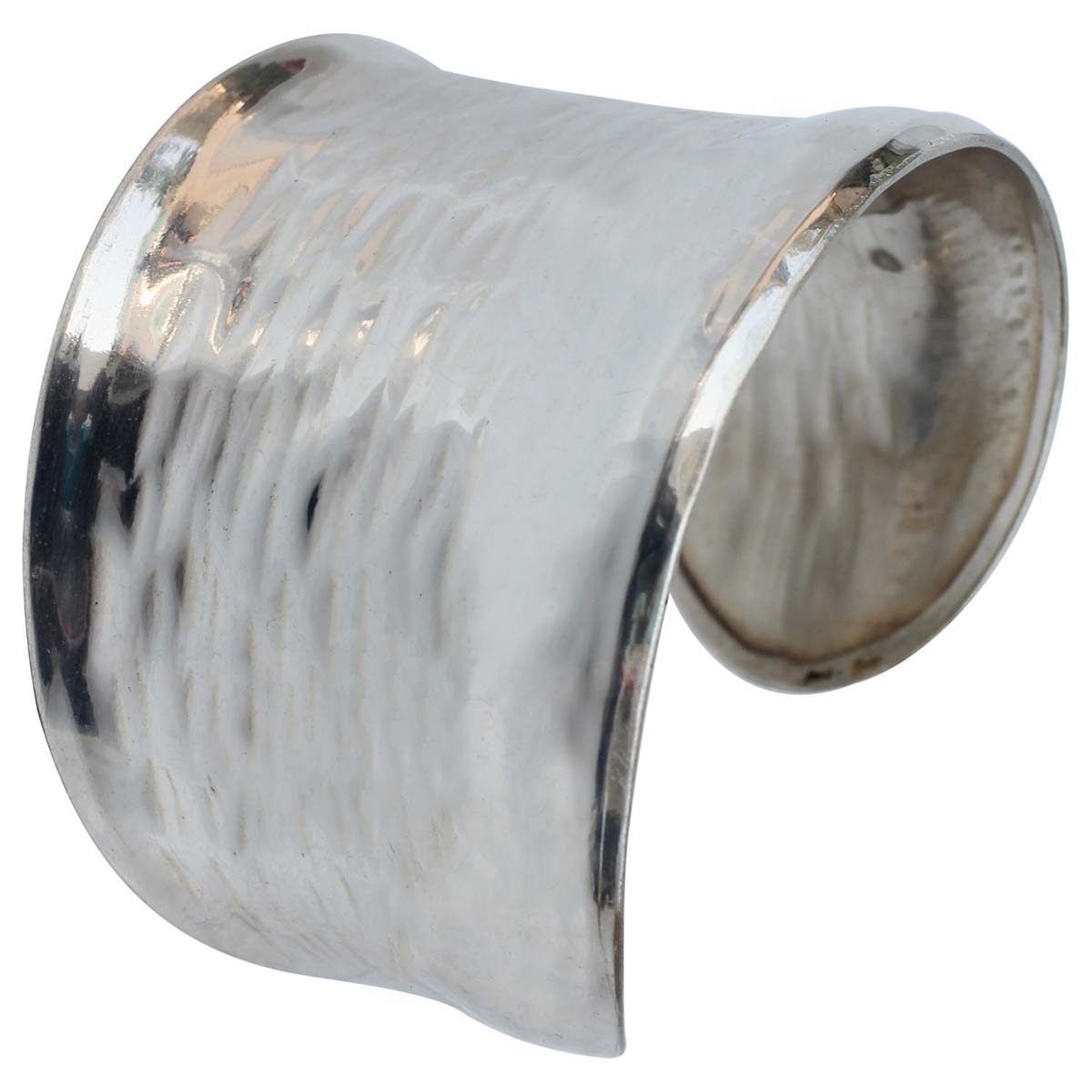 Bracelets in Bulk – Cuff Bracelet – Cast in Brass – Silver Plated – Wrinkled Effect – Wholesale Bulk Bracelets 